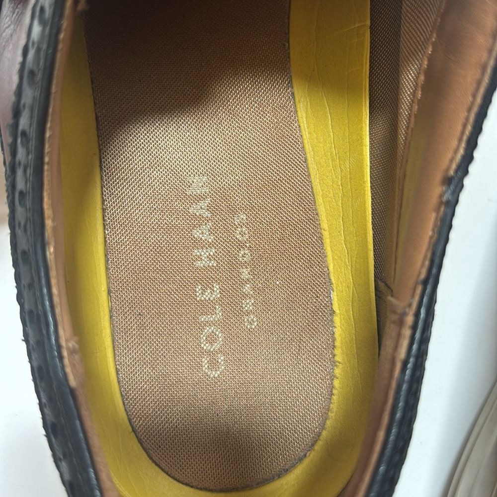 Cole Haan Black and Red Dress shoes size 12 - Picture 4 of 4